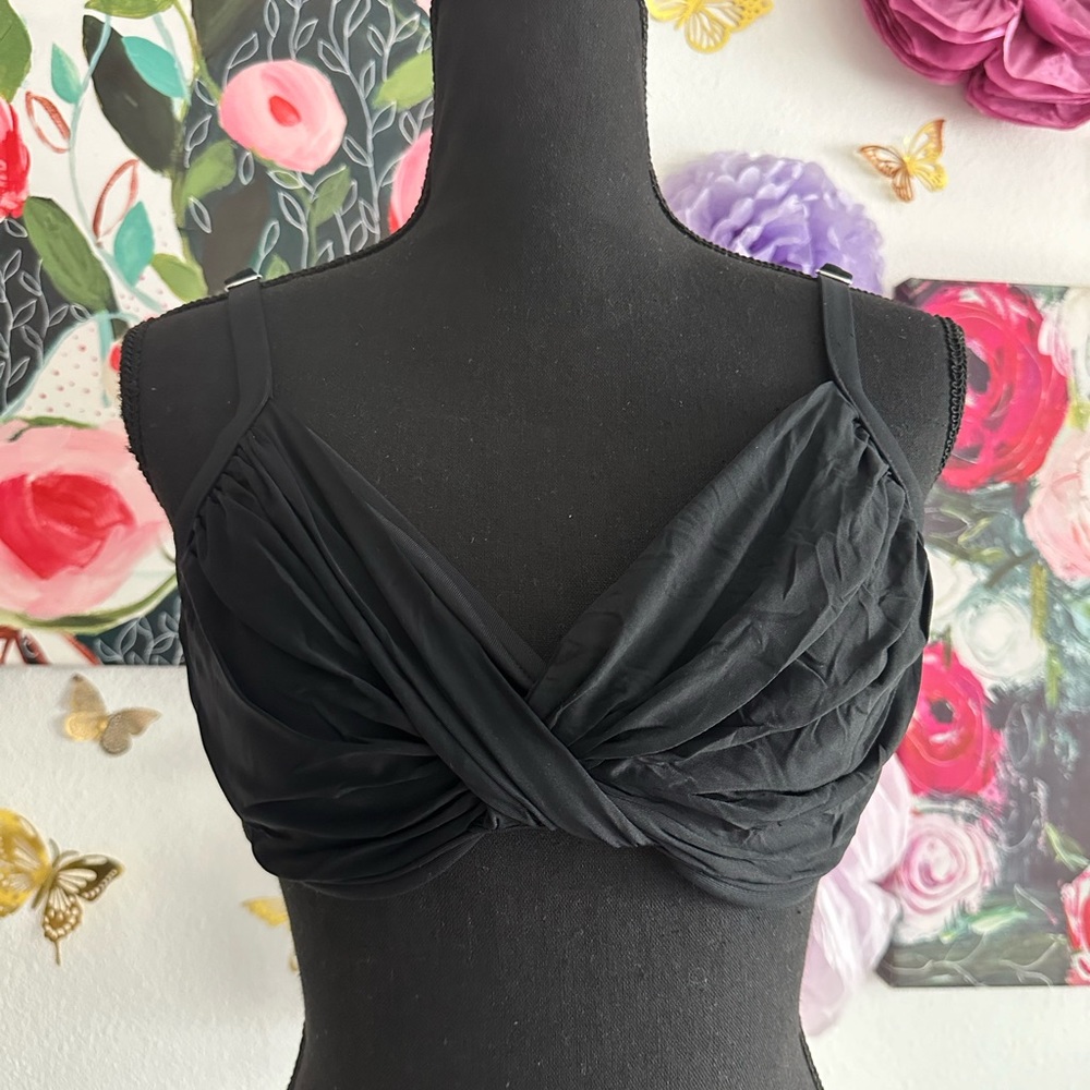 2Bamboo Twist Bikini Swim Top